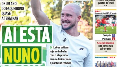 Por cá: Nuno Santos de volta, Rafa força saída e AVB conversa com Proença