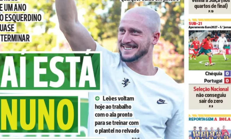 Por cá: Nuno Santos de volta, Rafa força saída e AVB conversa com Proença