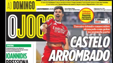 Por cá: "Castelo arrombado" por Mourinho e coroa para Pote