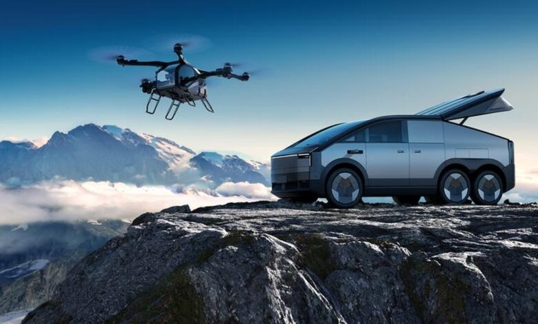 Primeira fábrica de carros voadores do mundo inicia produção experimental na China