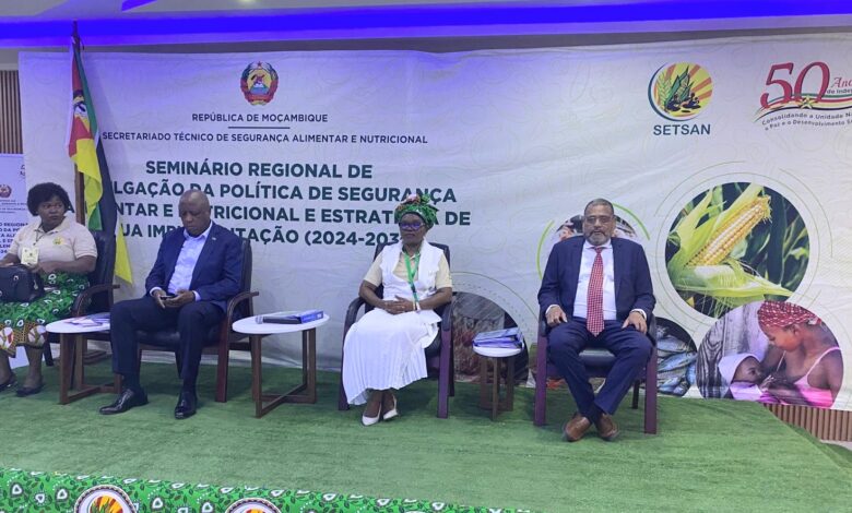 SETSAN apresenta estratégia para melhorar a segurança alimentar