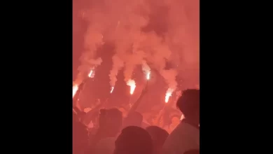 Santos-Palmeiras ainda não se joga, mas este é o ambiente na Vila Belmiro