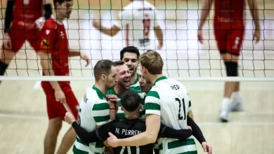 Sporting e Benfica evitam surpresas no campeonato nacional de voleibol
