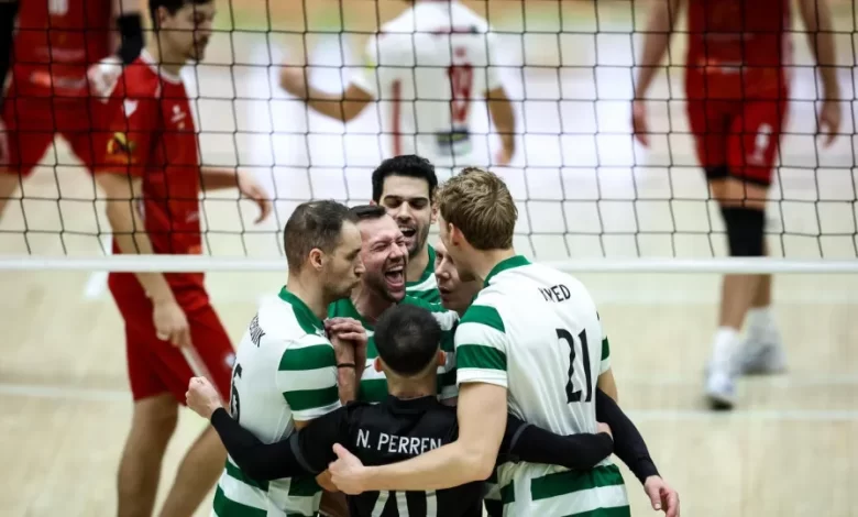 Sporting e Benfica evitam surpresas no campeonato nacional de voleibol