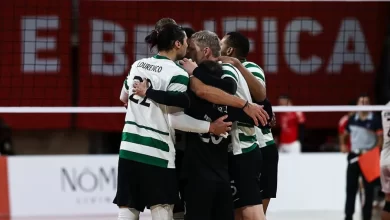 Sporting volta a 'domar' a águia na Luz e vence Benfica no voleibol