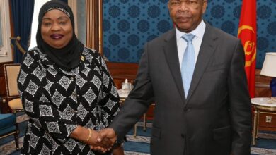 Talapa, Nyusi e Chissano nas bodas de ouro da Independência Angola