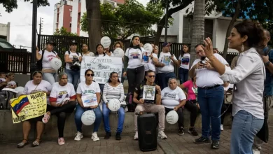 Venezuela tem 180 mulheres detidas por motivos políticos