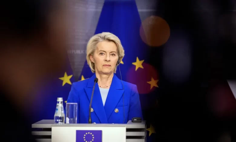 Von der Leyen diz que soberania e território têm de ser mantidos