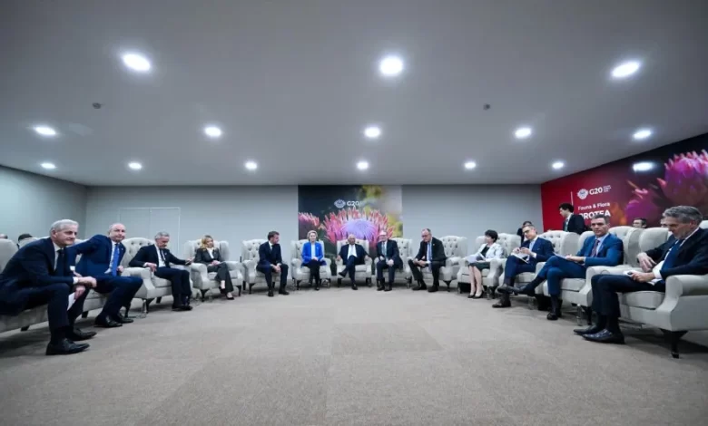 "Convidei todos os líderes dos 27 para encontro especial sobre a Ucrânia"