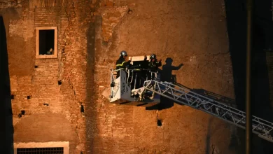 "Operação longa". Continuam trabalhos para resgatar trabalhador em Roma