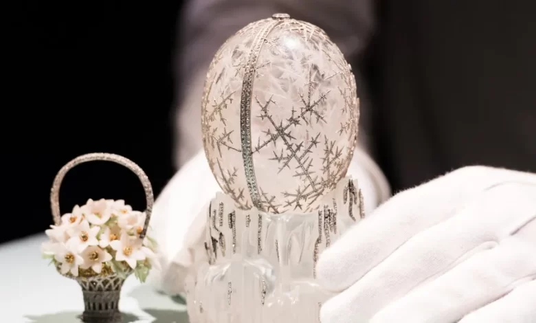 'Mona Lisa' do ovos Fabergé tem novo recorde: Joia vendida por 26 milhões