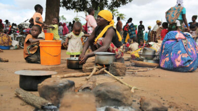 AS VÍTIMAS DE TERRORISMO EM NAMPULA: Tzu Chi Moçambique doa 80 toneladas de alimentos e vestuário