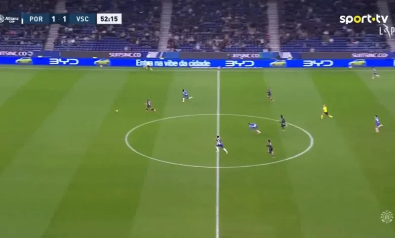 Alan Varela adormeceu e Vitória SC deu a volta ao FC Porto neste lance