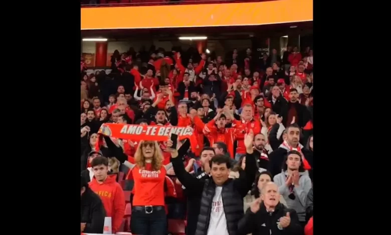 Benfica empatou com o Sporting e o público da Luz reagiu desta forma