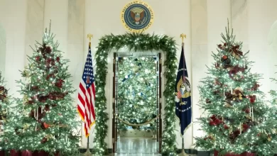 Casa Branca 'veste-se' a rigor para o Natal (e há imagens)
