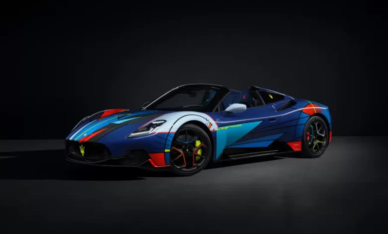 Este Maserati é inspirado na arte abstrata e tem mais de 300 cv