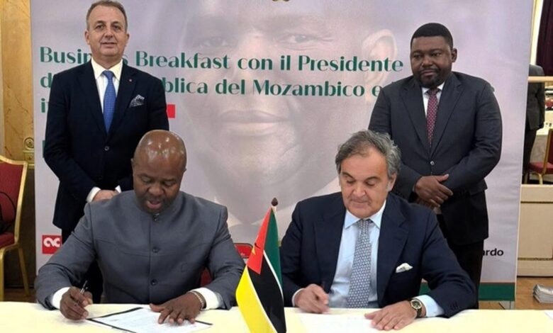 Moçambique e Itália assinam declaração que abre novas oportunidades para as PMEs