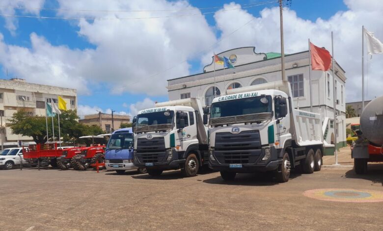 Município de Xai-Xai aumenta capacidade de recolha de resíduos