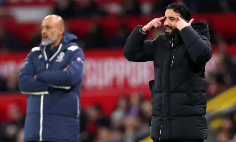 NES trama Ruben Amorim e Manchester United falha salto para zona europeia