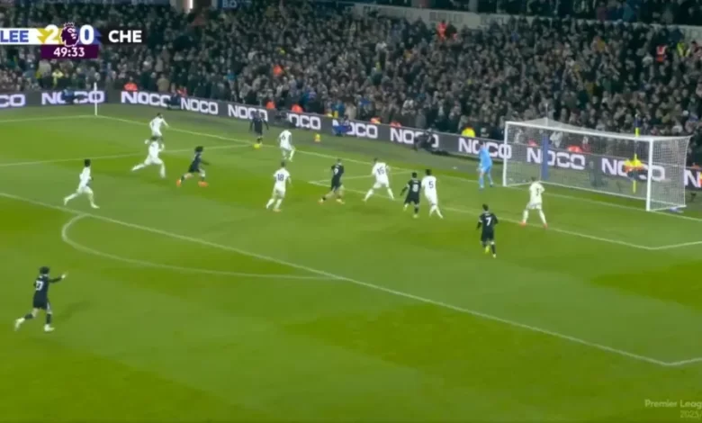 Pedro Neto marca o quinto golo ao serviço do Chelsea na Premier League