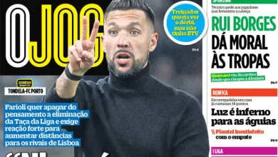 Por cá: O aviso de Farioli ao FC Porto. Sporting e Benfica confiantes