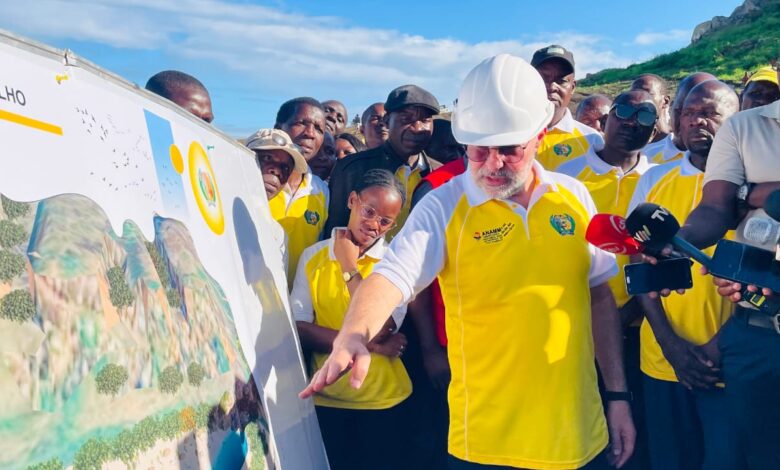 Praia artificial de Chimoio estará pronta em 2026
