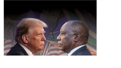 Presidente sul-africano denuncia existência de campanha de desinformação da administração Trump   