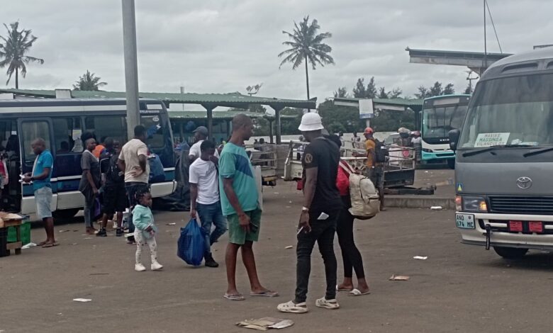 Terminal da Junta regista movimento moderado