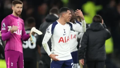 Tottenham a 'ferro e fogo'. Pedro Porro pega-se com colega (e há imagens)