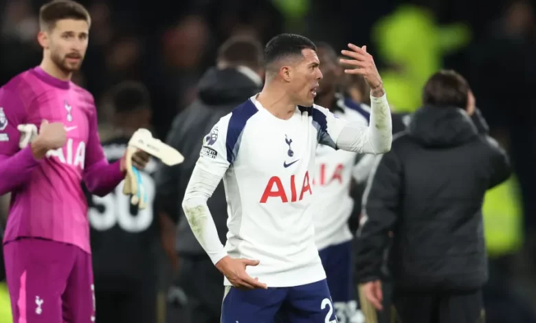 Tottenham a 'ferro e fogo'. Pedro Porro pega-se com colega (e há imagens)