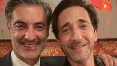 Vítor Baía jantou com Adrien Brody. "Um verdadeiro prazer"