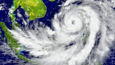 Nova tempestade formada no Oceano Índico
