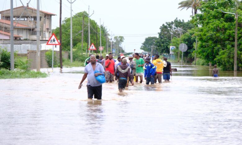 Quarenta por cento de Gaza inundada