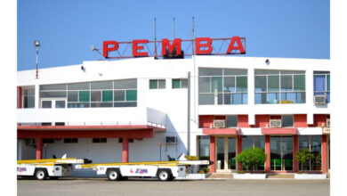Aeroporto de Pemba reforça ligações com Johannesburgo