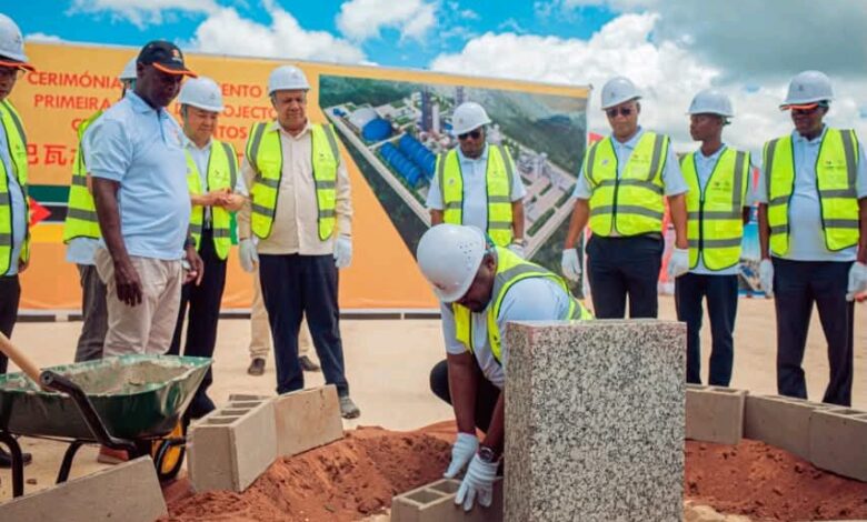 Arranca construção de fábrica de cimento em Chibabava