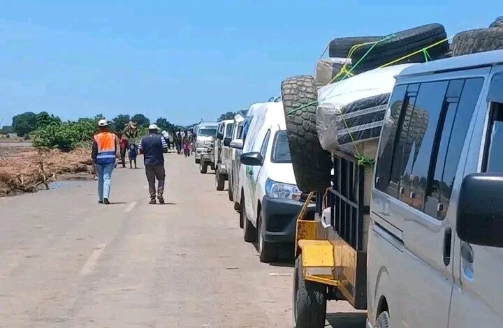 Circulação condicionada em Inhambane