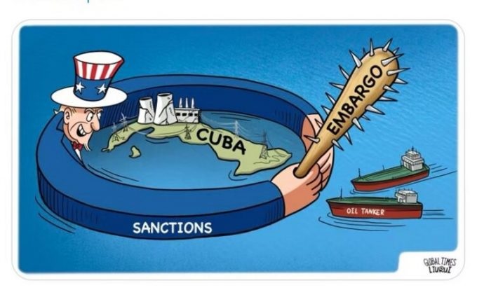 Cuba sem combustível para aviões a partir de desta segunda-feira