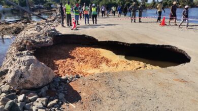 Interrompido tráfego na estrada N1