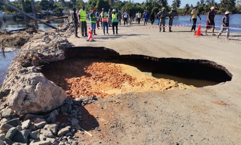 Interrompido tráfego na estrada N1
