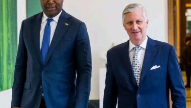 Chapo recebido pelo Rei Philippe da Bélgica