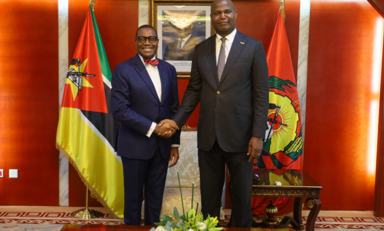 Presidente Chapo recebe Akinwumi Adesina
