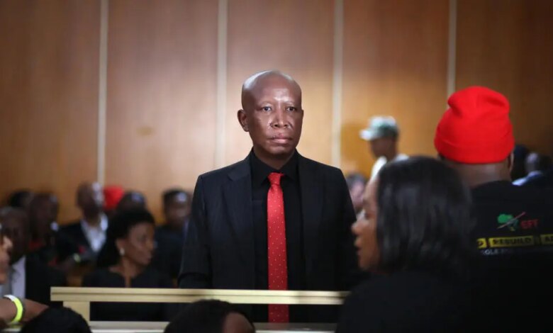 África do Sul: Malema foi condenado a cinco anos de prisão