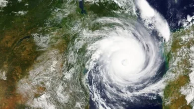 Aviso: Baixa pressão no Sudoeste do Índico atinge estágio de Depressão Tropical.
