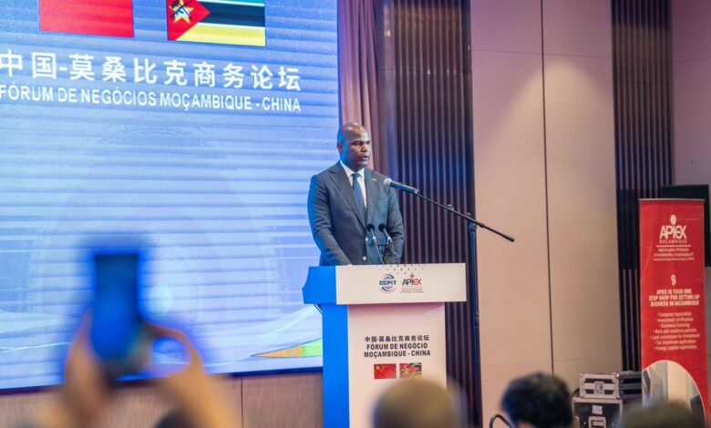 Daniel Chapo apresenta Moçambique como destino seguro para o capital chinês