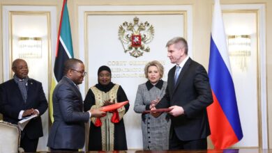 Moçambique e Rússia assinam programa de cooperação parlamentar