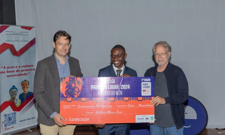 Adelino Luís vence prémio literário Mia Couto 