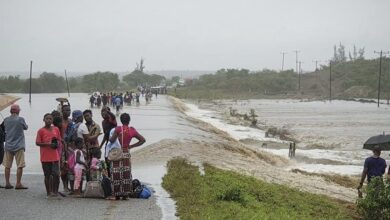 Chuvas intensas provocam transbordo de lagoa em Cabo Delgado