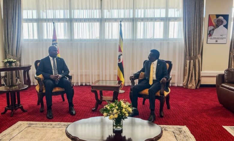 Presidente Chapo já está no Uganda