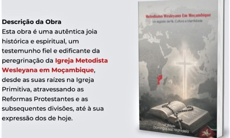 História da Igreja Wesleyana retratada em livro