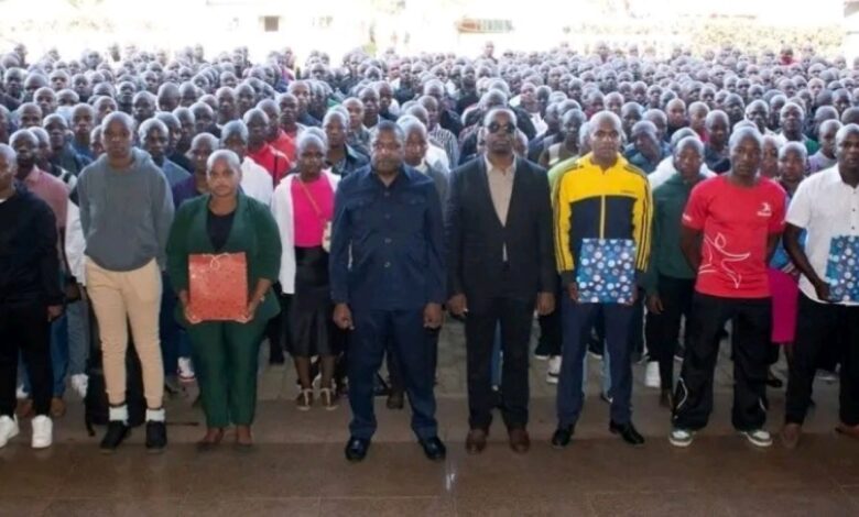 Quase 600 recrutas de Maputo seguem para o Serviço Militar